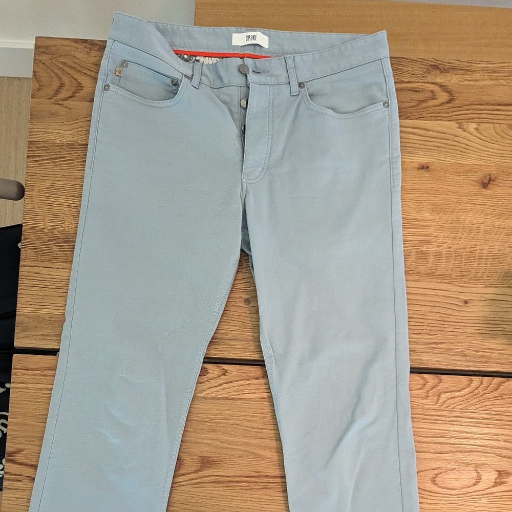 Spoke Fives - Five Pocket Stretch Cotton Chinos